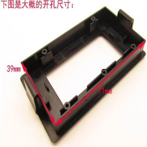 3 1/2 digits current and voltage flow meter Digital display head case Head case Size: 79*43mm case