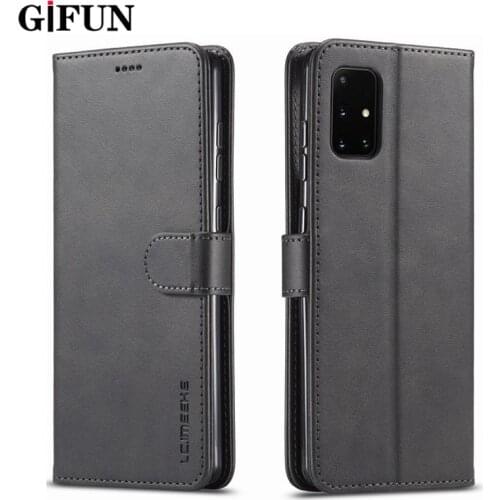 For Samsung Galaxy A41 Case Leather Flip Wallet Cover For Samsung A41 A 41 Phone Bags Case Book Card Stand
