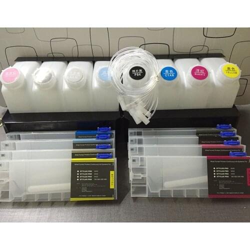Double color bulk ink system for Epson 4880 printer CISS