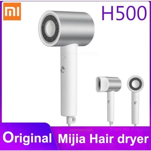 Xiaomi Mijia Double Water ion Hair Dryer H500 professional hair dryer With Magnetic Suction Nozzle Portable Xiaomi hair dryer