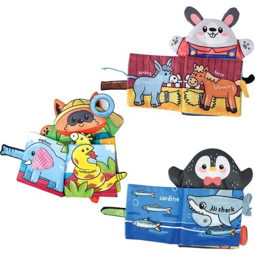 Early Education Book Baby Bath Book Toys Soft Cloth Learning Cognize Books For 0-12 Months Kids Role Play Doll