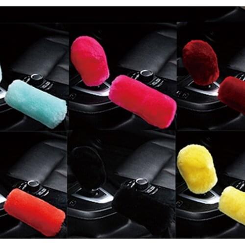 Gear Shift Collar Cover Car Handbrake Grips Hand Brake Covers Parking Brake Car Accessories for Mazda 2 3 5 6 CX5 CX7 CX9 Atenza