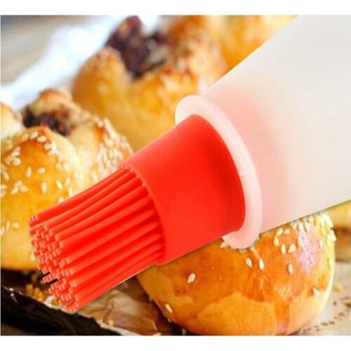 Kitchen Gadgets Barbecue Oil Brush Silicone BBQ Honey Oil Bottle Baking Brushes Liquid Oil Pen Cake Butter Bread Pastry Cooking