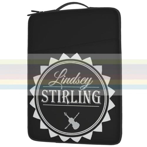 Lindsey Stirling Waterproof laptop bag 13 14 15 inch. Laptop bag protective cover for briefcase