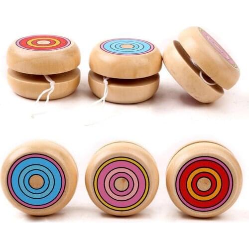 Magic Yoyo Wooden YO-YO Ball Spin Professional Classic Toys Yo Yo For Kids Children Gift Present