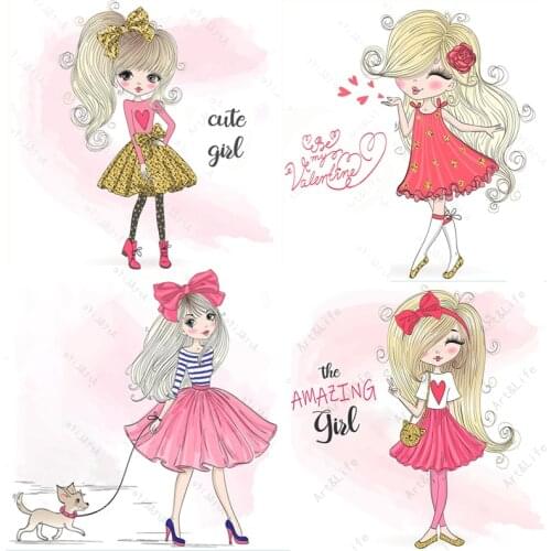 Hot New Metal Cutting Dies Beauty Fashion Cute Girl Populary Stencils for Making Scrapbooking Album Paper Card Embossing Cut Die