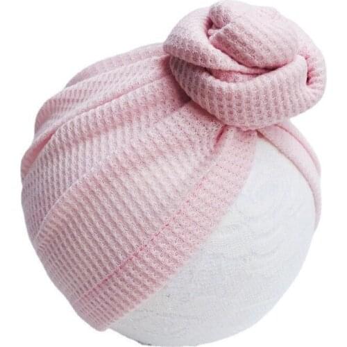 Newest Cute Newborn Baby Girl Comfy Silk Bowknot Hospital Cap Beanie Hat Cotton Baby Girl Caps Beanie Toddler Hats 2021