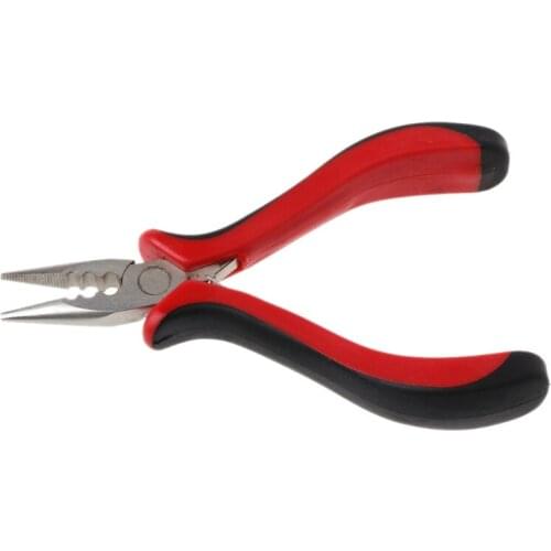 2021 New Hair Extension Pliers Remover Tool For Micro Ring With Teeth 3Holes Loop Removal