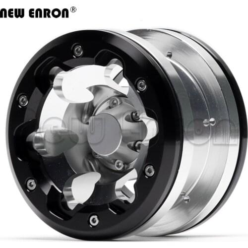 NEW ENRON Alloy 2.2" 64*45*42mm Beadlock Wheels Hub Rim for 1:10 RC Car Crawler Axial SCX10 SCX10 II 90047 YETI KM2 RR10 TRX-4
