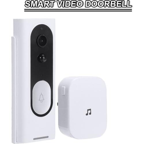 New Arrival WI-FI 802.11b/g/n Wireless Network Video Doorbell Portable Smart Talk Door Ring Security HD Camera Bell
