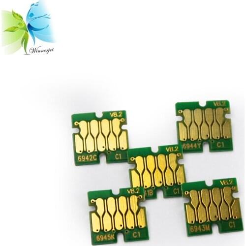 One Time Use Chip Compatible for Epson SC T3000 T5000 T7000 T3200 T5200 T7200 T3270 T5270 T7270 Printer Ink Cartridge