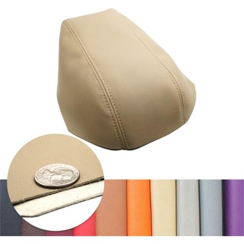 Beige For Volvo S70 V70 C70 1993 - 1998 1999 2000 2001 Car Accessories Center Control Armrest Box Microfiber Leather Cover Decor