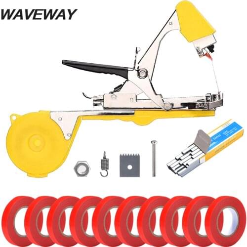 Garden Tools Garter Plants Tying Machine Branch Hand Tying Machine Tapetool Tapener Minced Vegetables Home Garden