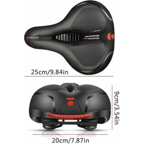 MTB Bicycle Seat Big Butt Saddle Bicycle Saddle Mountain Bike Seat Bicycle Bike Seat Cover Foam Seat Cushion Wide saddle