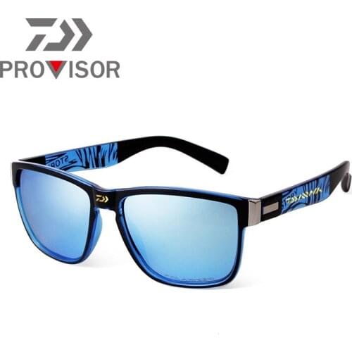 Daiwa Mens Fishing Sunglasses Tourism Seaside UV Protection Sunglasses Outdoor Sports Cycling Polarized Sunglasses