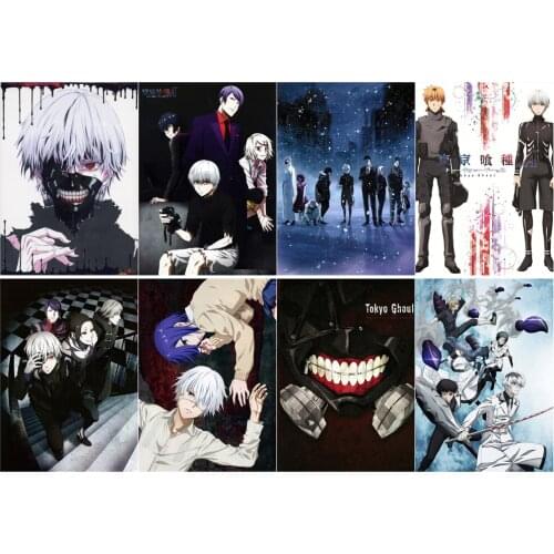 Tokyo Ghoul Polypropylene A3 8 pieces Posters wall poster PPP037