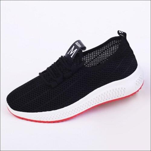 Fashion Breathable Walking Mesh Flat Shoes Sneakers Women 2020 Gym Vulcanized Tenis Feminino Direct Women Casual Shoes NVX222
