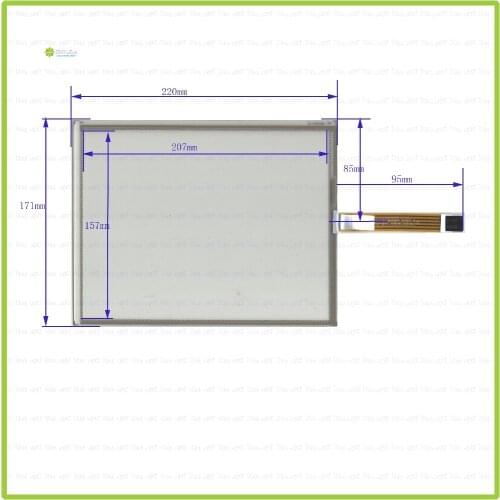 ZhiYuSun XWT1834 5 lins Touch Screen 220mm*171mm glass Industrial use 220*171 resistive touchsensor include USB card