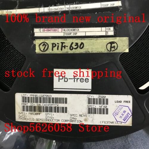 10PCS/LOT 74LCX245MTCX LCX245 TSSOP 100% new original STOCK