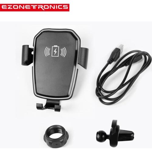 10W or 5W Wireless Fast Charger Car Mount Holder Stand For iPhone XS Max Samsung S9 For Xiaomi MIX 2S Huawei Mate 20 Pro Mate