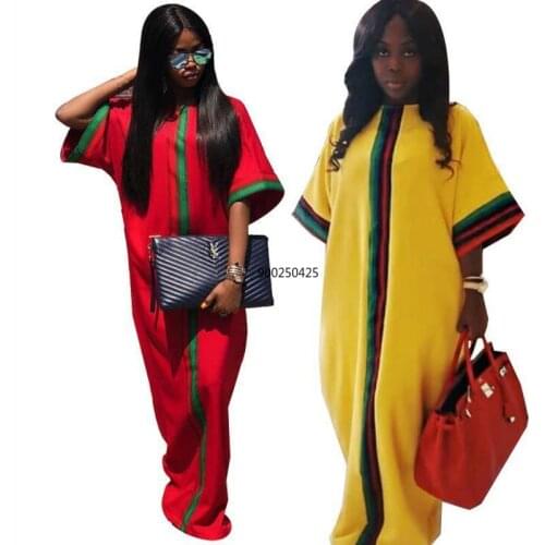 2020 African Dress Autumn And Winter Digital Printing, Slim Sleeved Dress, New, Fashion, African, Women, Clothing