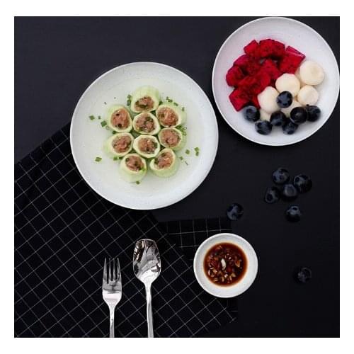 2021 Simple Creative Nordic Style Dishes Set European Household Dishes Combination Personality Ceramic Tableware Dinnerware Sets