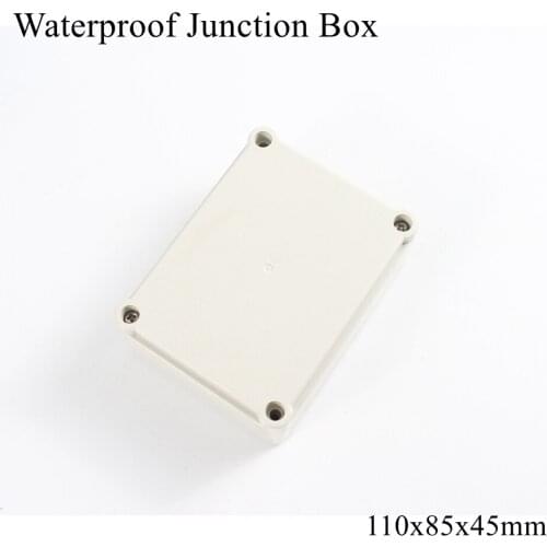 110x85x45mm Waterproof Plastic Enclosure Box Outdoor Cable Connection Wire Junction Electrical Project Case ABS IP65 110*85*45mm