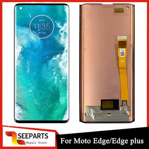 For Motorola Moto Edge+ LCD XT2061-3 Touch Screen Digitizer For Moto Edge Display XT2063-3 touch panel for moto edge plus