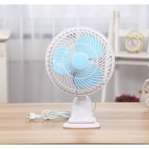 ITAS22002 Elegant Slient Electric Minin Fan Student Dormitory Household Energy-saving Desk Clamp Fan Fashionable Natural wind