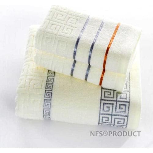 Bath Towel Set For Adults 100% Cotton Absorbent 2PCS 35x75cm Face Towels 1PC 70x140cm Terry Towel Bathroom Travel Beach Sport