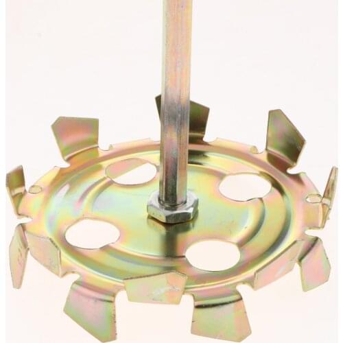 Paint Cement Plaster Glue Adhesive 45# Steel Mixer Stirring Paddle For Drill