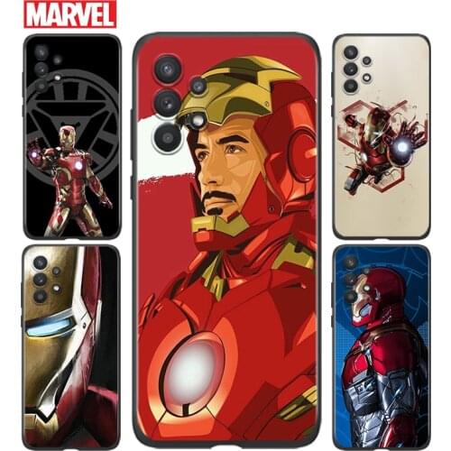 Marvel Iron Man For Samsung A91 A72 A71 A52 A51 A42 A41 A32 A31 A22 A21S A12 A11 A03 A02S A01 4G 5G Phone Case