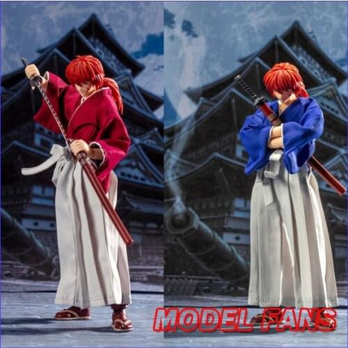 MODEL FANS in stock DASIN anime Rurouni Kenshin HIMURA KENSHIN pvc action figure GT model toy