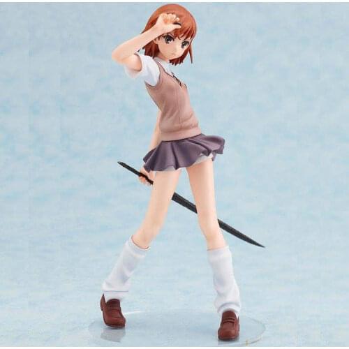 New 18cm Electro Master Toaru Kagaku no Railgun Mikoto Misaka Misaka Mikoto action figure toy Anime Toyes gift doll collectors