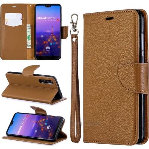 P20 Pro Leather Case on sFor Coque Huawei P20 Pro Cover for Capa Huawei P20 P 20 Pro Covers color Wallet Flip Stand Phone Cases