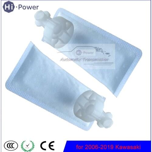 2PCS Fuel Pump Strainer filter mesh for 2006-2019 Kawasaki ER-6N KX250F KX450F Ninja Versys 650 Motorcycle bike Motor