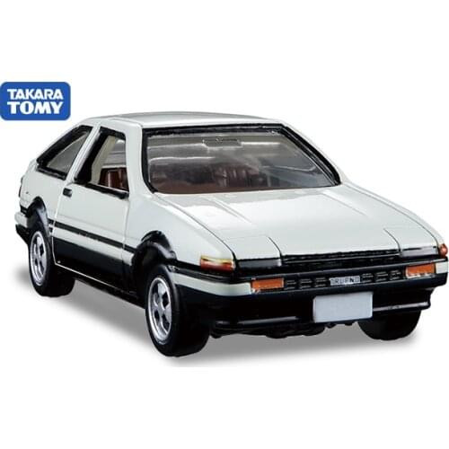Takara Tomy Tomica Alloy Car Model Toy Toyota AE86 White Japanese Version Desktop Decorations