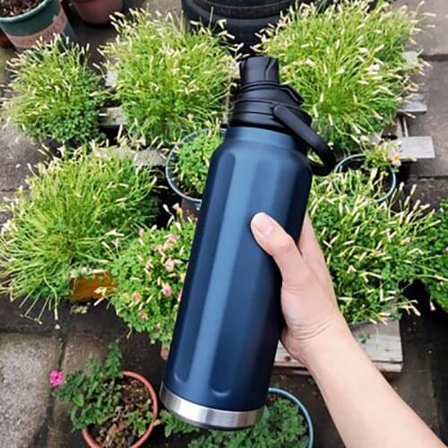 Thermos Bottle Stainless Steel Large Size Coffee Thermos Mug Outdoor Travel Portable Gift Tea Cup For Lovers Hot Water Bottless