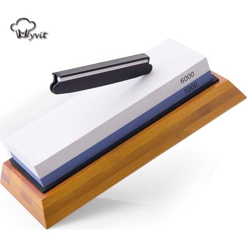Professional Knife Sharpener Whetstone Sharpening Stones Water Stones Grinding Stone System Honing Tool 3 in 1 240 600 1000 grit