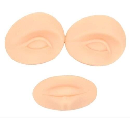 2 Sets Permanent Make Up 3D Practice eyebrow and Mouth with Free Shipping