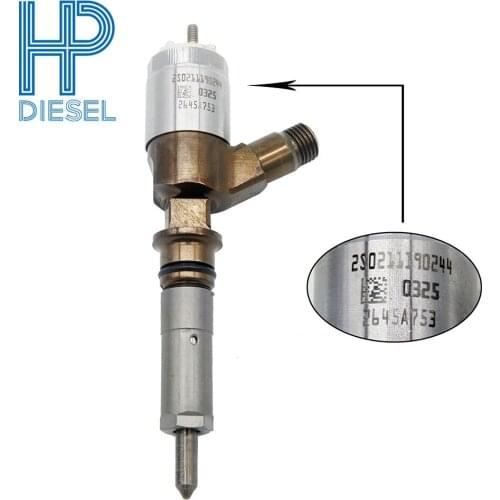 6pcs/lot Diesel fuel injector assy 321-3600/2645A753 suit for CAT C6.6 engine, common rail injection assembly 3213600 Excavator