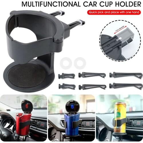 Car Air Vent Water Cup Holder Drink Cup Stand Rack 1kg Max. Bearing Car Truck Air Outlet Beverage Cup Holder for Cup Ashtray