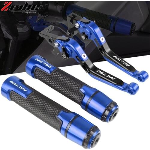 For HONDA NC750 NC750 X/S NC 750S NC 750X NC750X NC750S 2016-2019 Motorcycle Adjustable Foldable Brake Clutch Lever Handle Grips