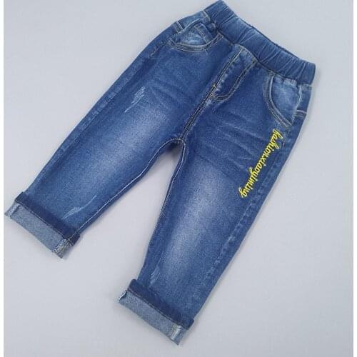 High Quality Toudder Jeans Spring Autumn Boys Girls Soft Stretchy Denim Long Pants Bebe Trousers Kids Clothes Baby Clothing