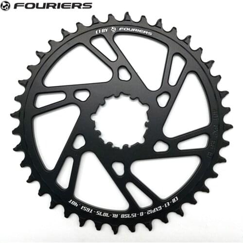 Fouriers MTB Bike Single Chainring 0mm Offset Direct Mount Boost 157mm For GXP 12 Speed Narrow Wide Teeth Bicycle Chainwheel