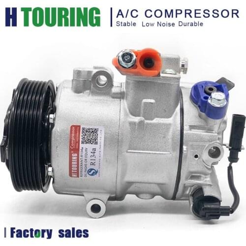NEW 6SEU14C AC Compressor For AUDI VW POLO SKODA SEAT 2005-2008 6Q0820808 6Q0820808A 6Q0820808C 6Q0820808D 6Q0820808 6Q080806G