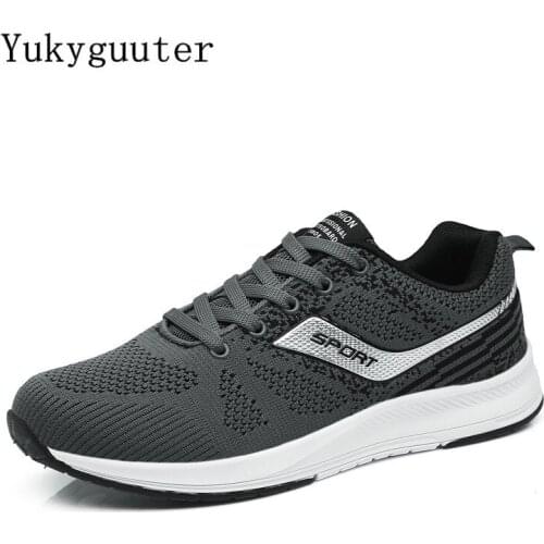 Men Running Shoes Sports Sneakers Breathable 2018 Summer Walking Mesh Shoes Men Athletic Lace Up High Quality Comfortable