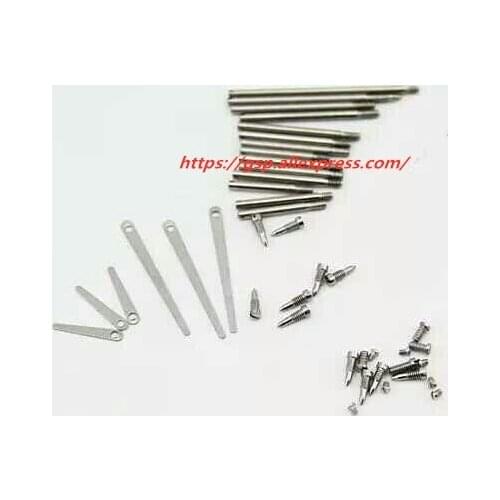 A set of clarinet shaft, screws, spring plate, clarinet accessories