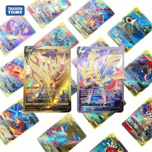 New Pokemon Card Vmax TAG Team Luminous Card Pokemon Booster Box Series Trading Card Game Toy Childrens Collection Gift
