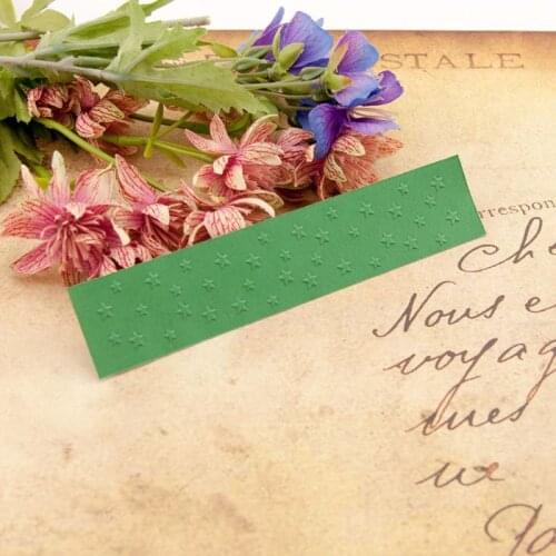 Star Embossing Folder Stencil Template DIY Scrapbook Album Card Making Decor E56C